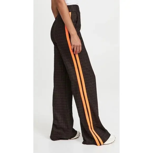 Alice + Olivia Dylan Plaid High Waist Wide Leg Pants - Picture 4 of 16